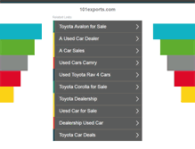 Tablet Screenshot of 101exports.com